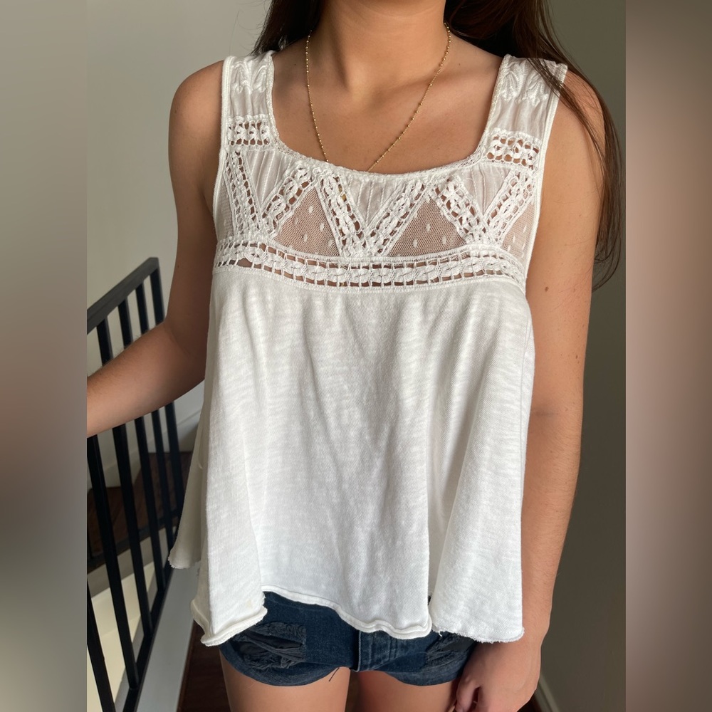 Free People Open Back Tank